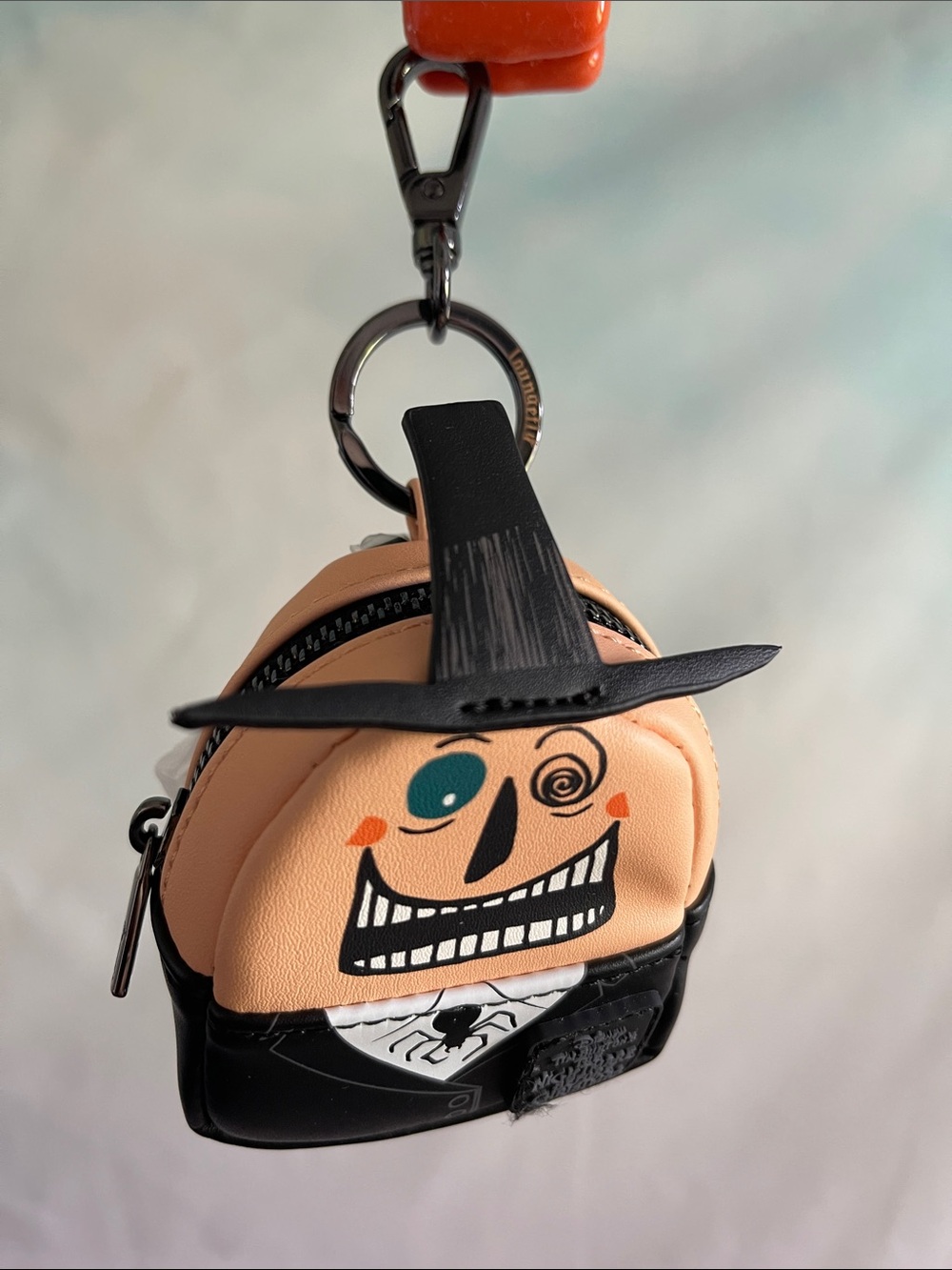 NWT Loungefly TNBC Leather Keychain Mini Bag The Mayor